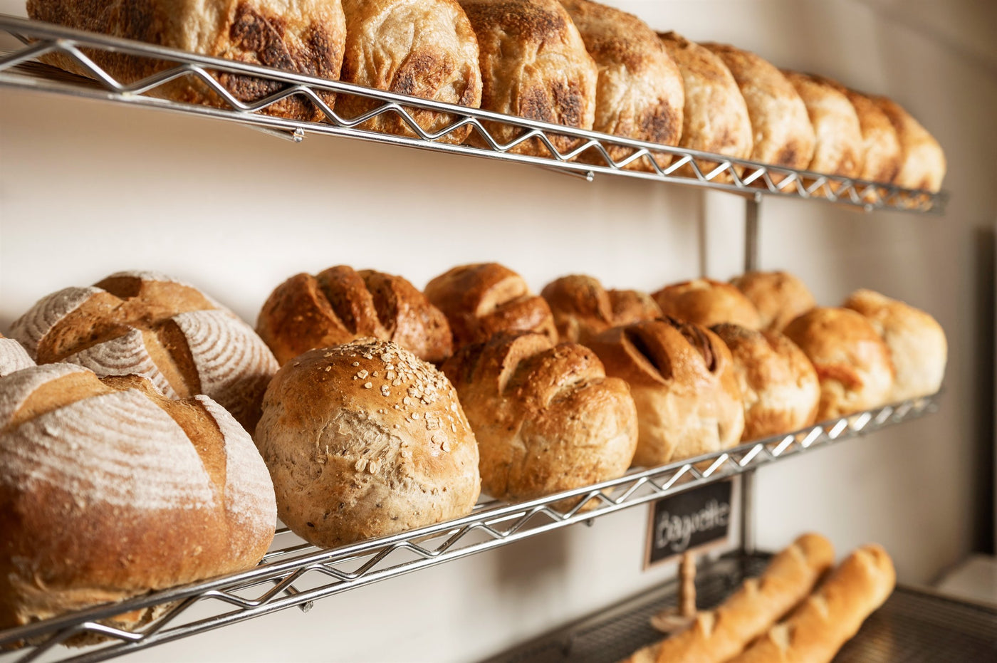 Fresh Baked Bread at Violet's On Main in Merrickville, Ontario